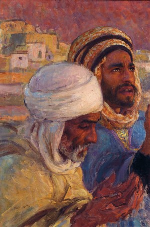Praying men